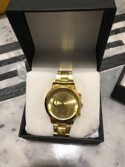 Men Golden Watch