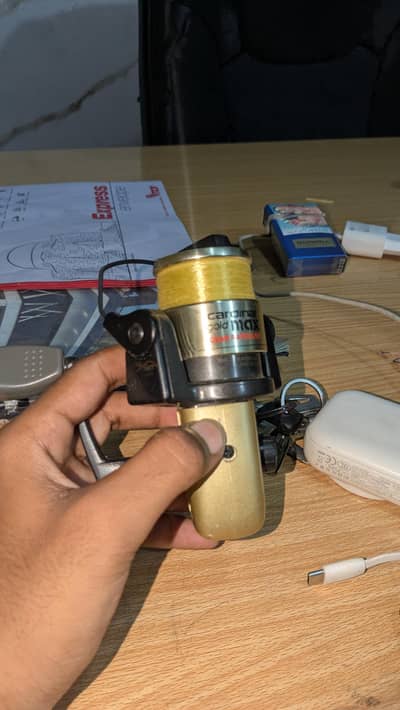 fishing reel cast Original Swedish design by Abu Garcia Gold Max Ultra