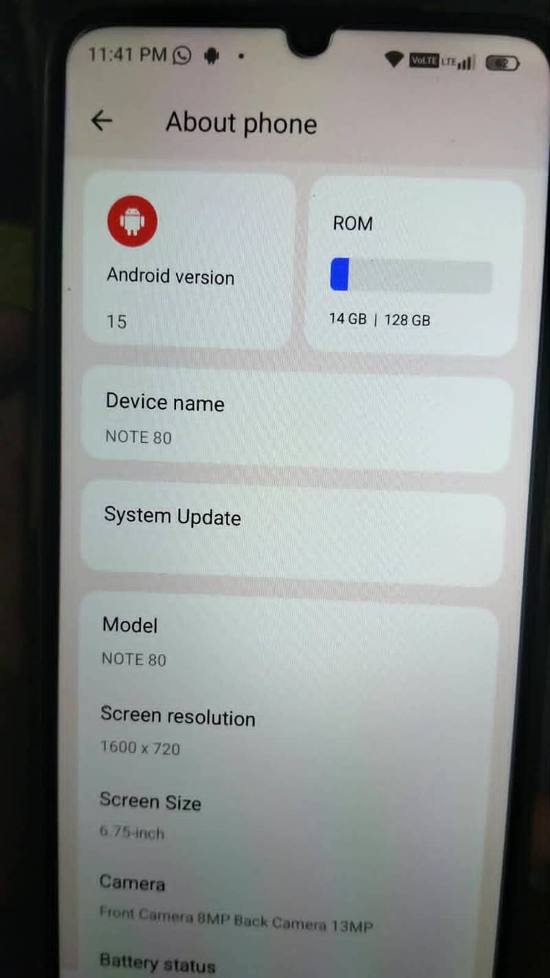 SEGO Note 80 0