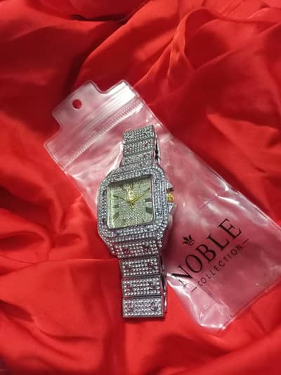 Diamond men watch