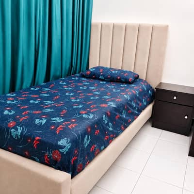single bed quilted brand new