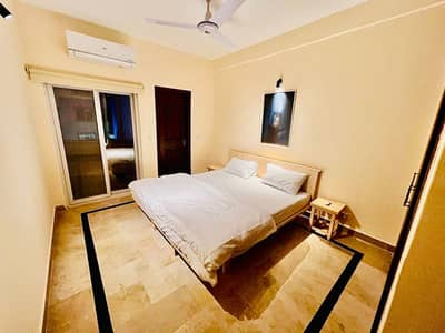 2 Bed LUXURY FURNISHED IN E11/2 main markaz near kfc