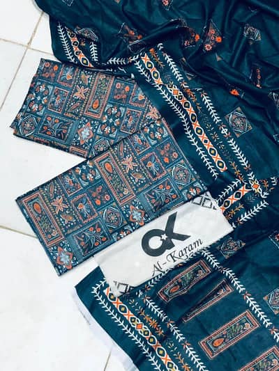 Premium 3-Piece Unstitched Lawn Suits - Beautiful Designs