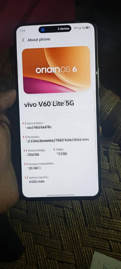 vivo v60 lite 5 g
