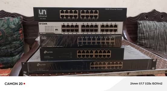 4,8,16 -Port POE /None POE  Network Switches Available For Sale