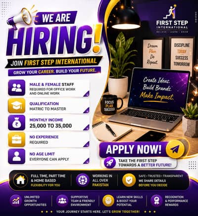 Part Time , Full Time , Home Based Job