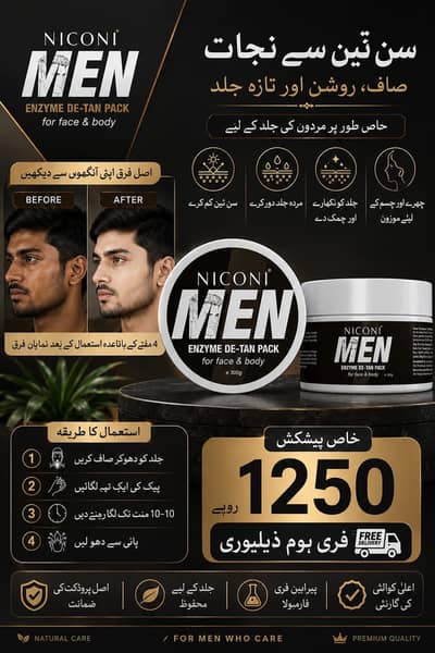 Niconi Men (for face and body)