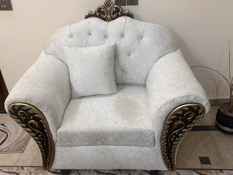 Sofa with cushions 6