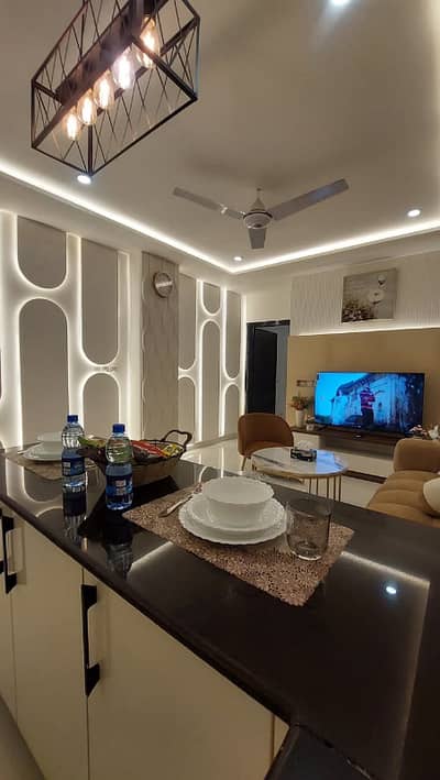 One Bed Furnished Apartment Available For Rent In Sector F Bahria Town Lahore