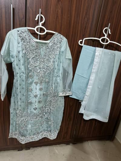 Heavy Embroidered 3 Piece Suit