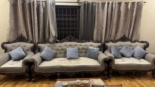 7 Seater Molty Foam Chinoti Sofa set