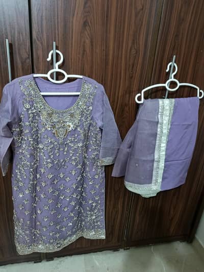 Heavy Embroidered 3 Piece Suit