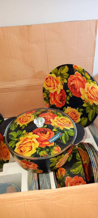 Tempered Glass Dinner Set