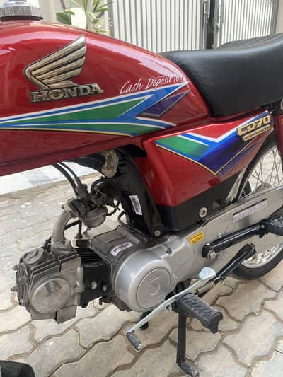 Honda cd70 2013 total restored