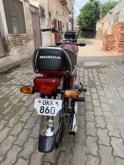 Honda cd70 2013 total restored