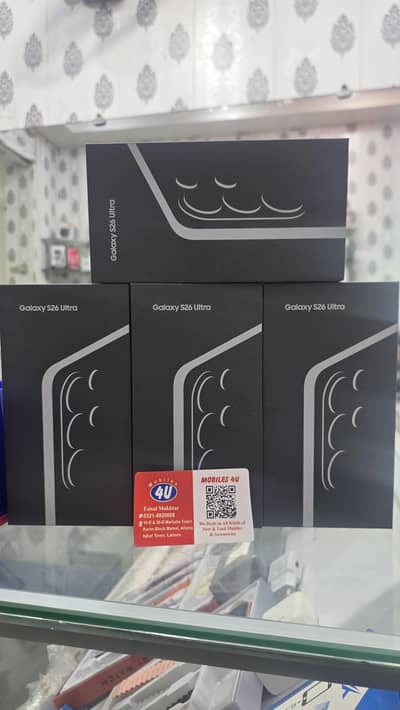 Samsung S26 Ultra  256GB/512 Gb  Non Active-| Non-PTA| Best Rate