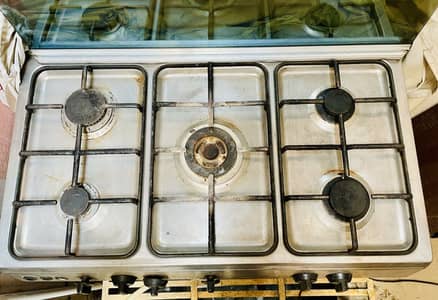 Nasgas 5 burner stove cooking range