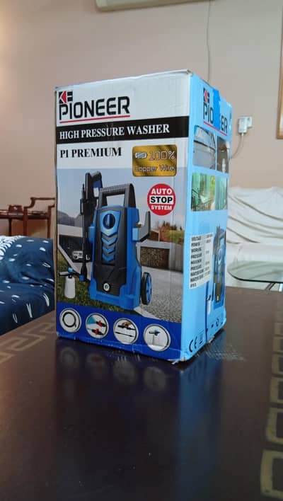 pioneer P1 premium pressure washer and foam canon