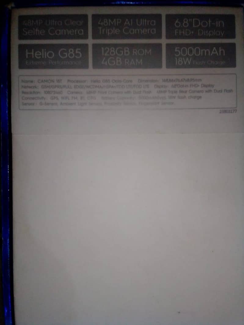 Tecno CAMON 18T 9