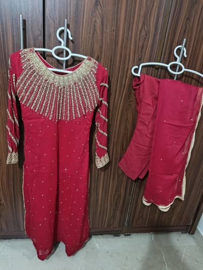 Heavy Embroidered 3 Piece Suit