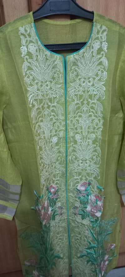 cotton net Gown