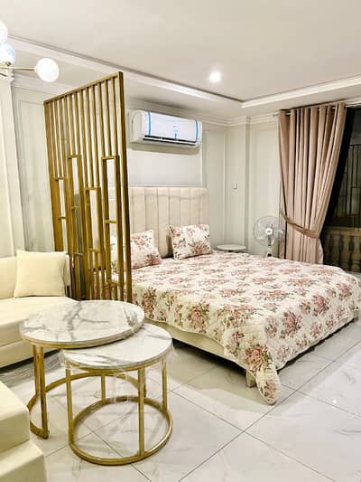 Studio Furnished Apartment Available For Rent In Sector E Bahria Town Lahore
