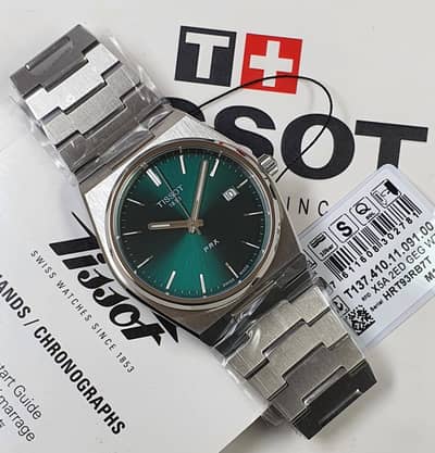 Tissot PRX Men’s Swiss Made Quartz Blue Dial Watch 40mm
