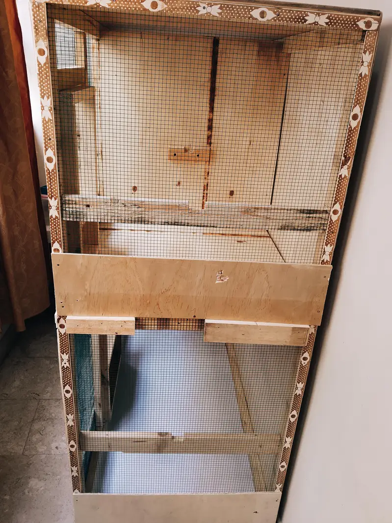 Hens & Birds wood cage — photo 2