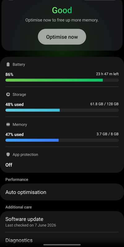Samsung Mobile A71