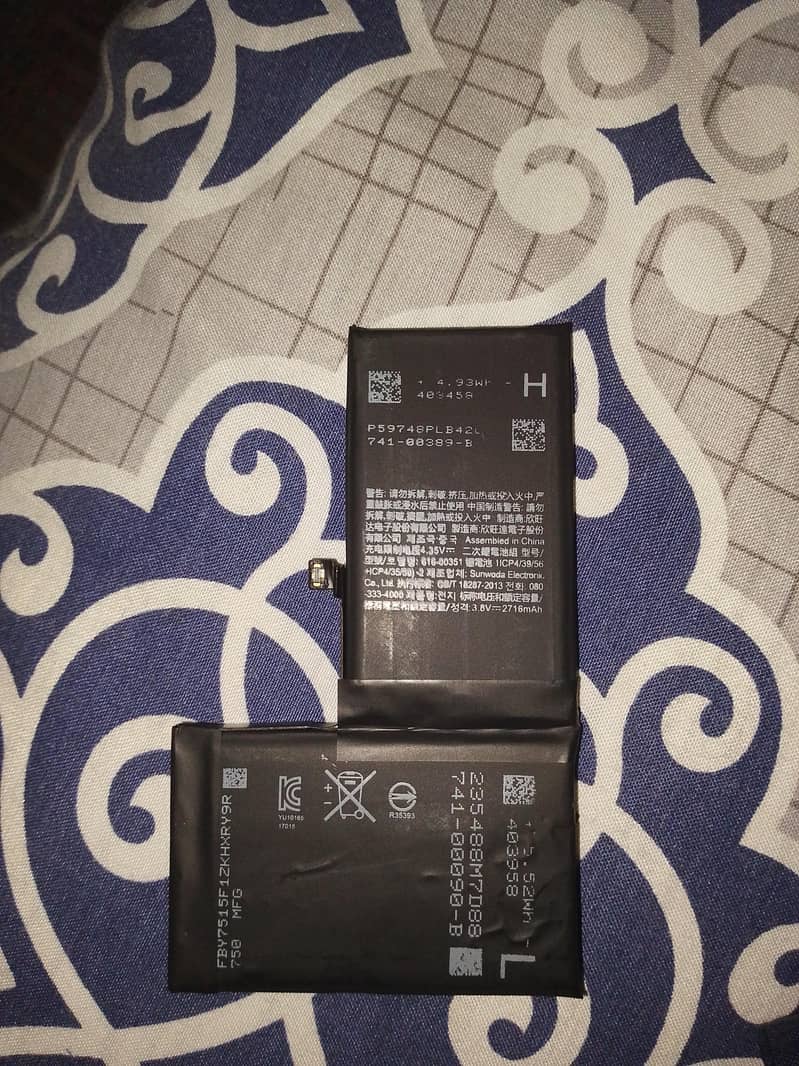 iphone x battery 0