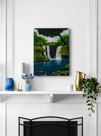 Water fall scenery
