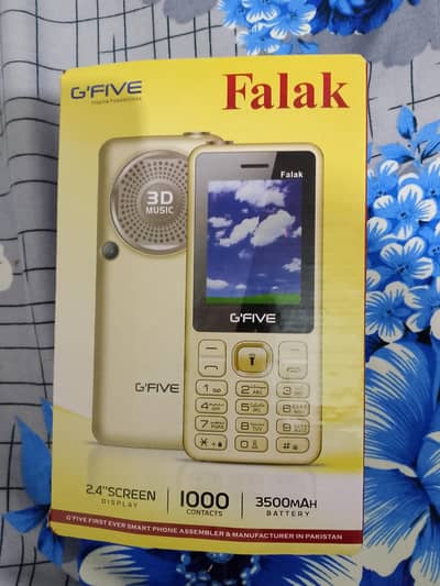 G-Five Un-Used Keypad Phone 18 Months Official Warranty