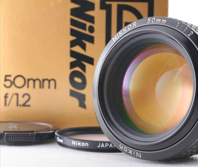 Nikon 50mm F1.2 Ais Classic 9 Blades Manual Cinematic Brand New Lens