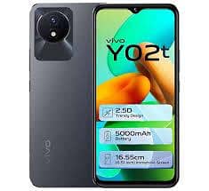 vivo y02t 4+4-64 PTA  done egagdet record clear best for kidz
