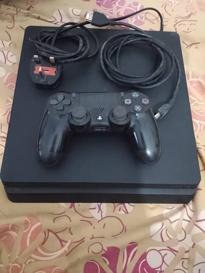 PS4 Slim 500GB Console + Three Games for Urgent sell