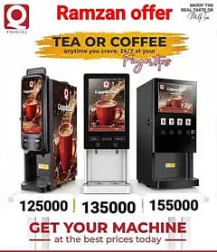 Tea Coffee Vending Machine in Karachi | Instant Tea & Coffee Machine