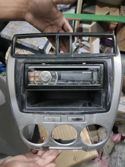 Honda city AC panel with tape