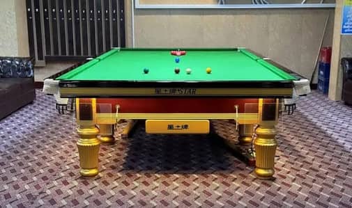 All types of snooker tables available : 0323/1637/924