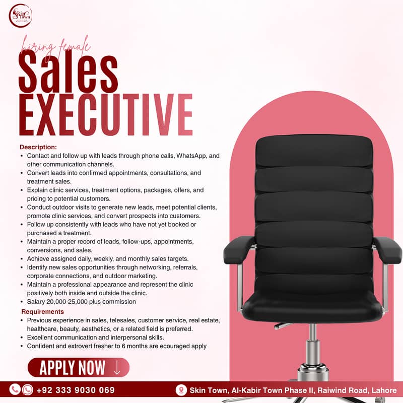 Sales Exeuctive 0