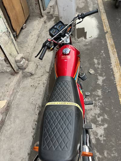 Honda cg 125 25/26 lash condition 10/10