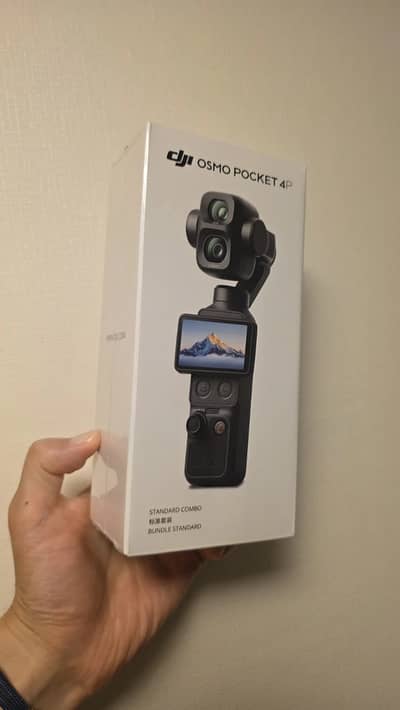 DJI Osmo Pocket 4P - Standard Combo (Non-Active, Sealed, Brand new)
