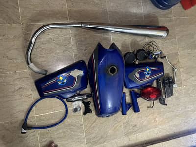 honda 125 accessiores with all things