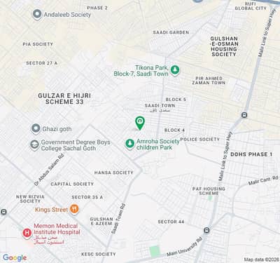 SAADI TOWN BLOCK 5 HOUSE FOR RENT