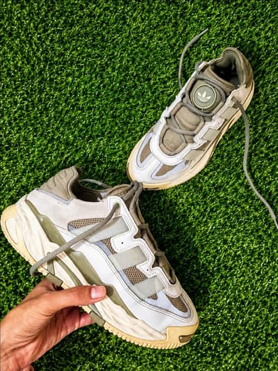 Adidas Originals Niteball White/Green - Size UK 6 (EU 39)