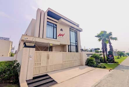 On 100-Feet Wide Road Fully Furnished 1 Kanal Ultra Modern House Available For Sale in DHA Phase 7 Very Close To McDonald's And Carefour Prime Location.