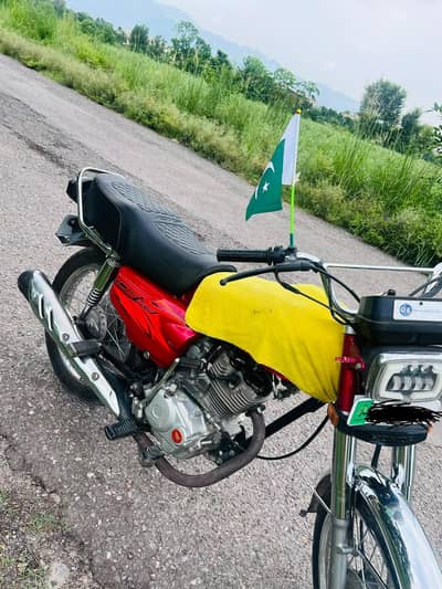 Honda 125 2021 Model All Punjab Register hai