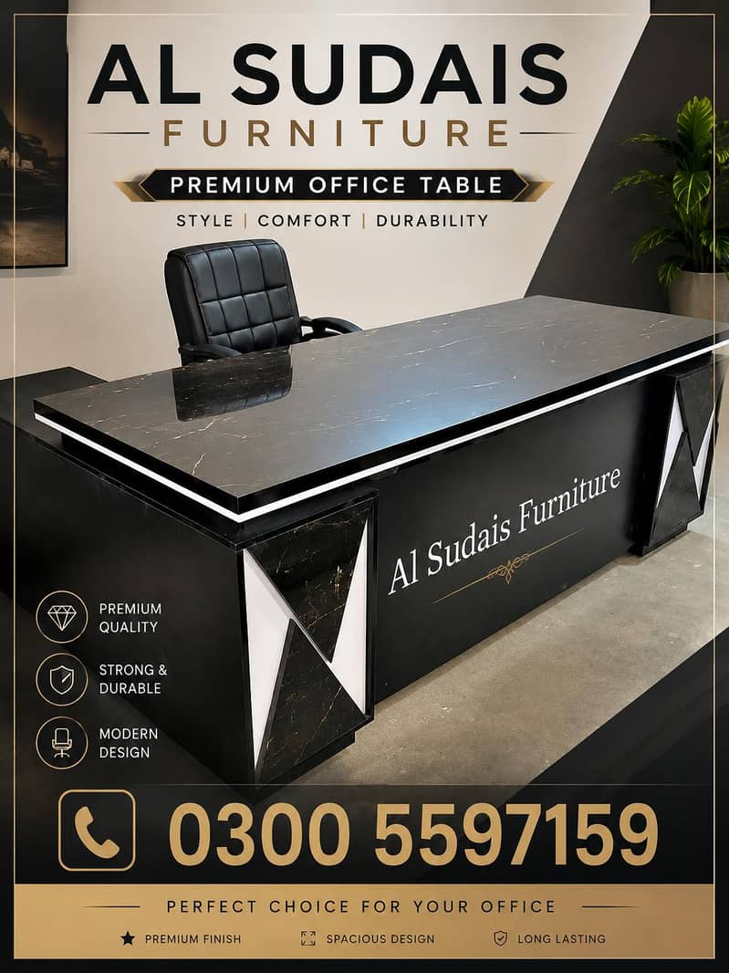 Office table, study table, work computer desk chair, staff table sofa 8