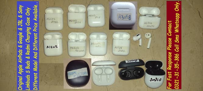 apple airpods google sony charging case