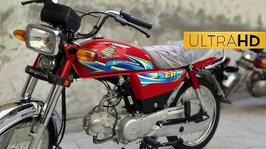 Honda CD 70 2024 Model Islamabad Registered