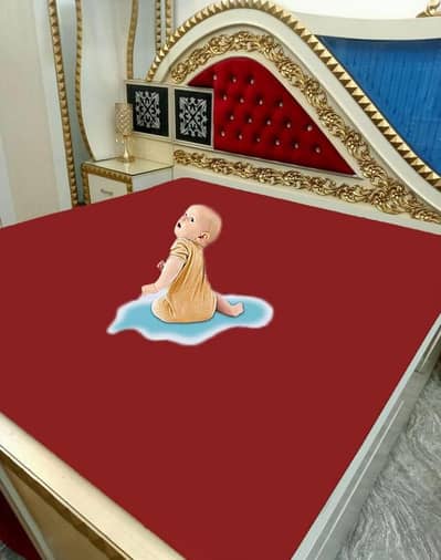 Waterproof Bedsheet, Mattress Protector, Water Resistant Bedsheet.